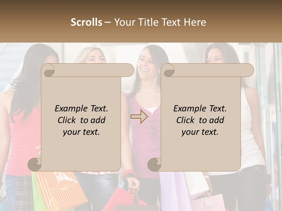 Attractive Friends People PowerPoint Template