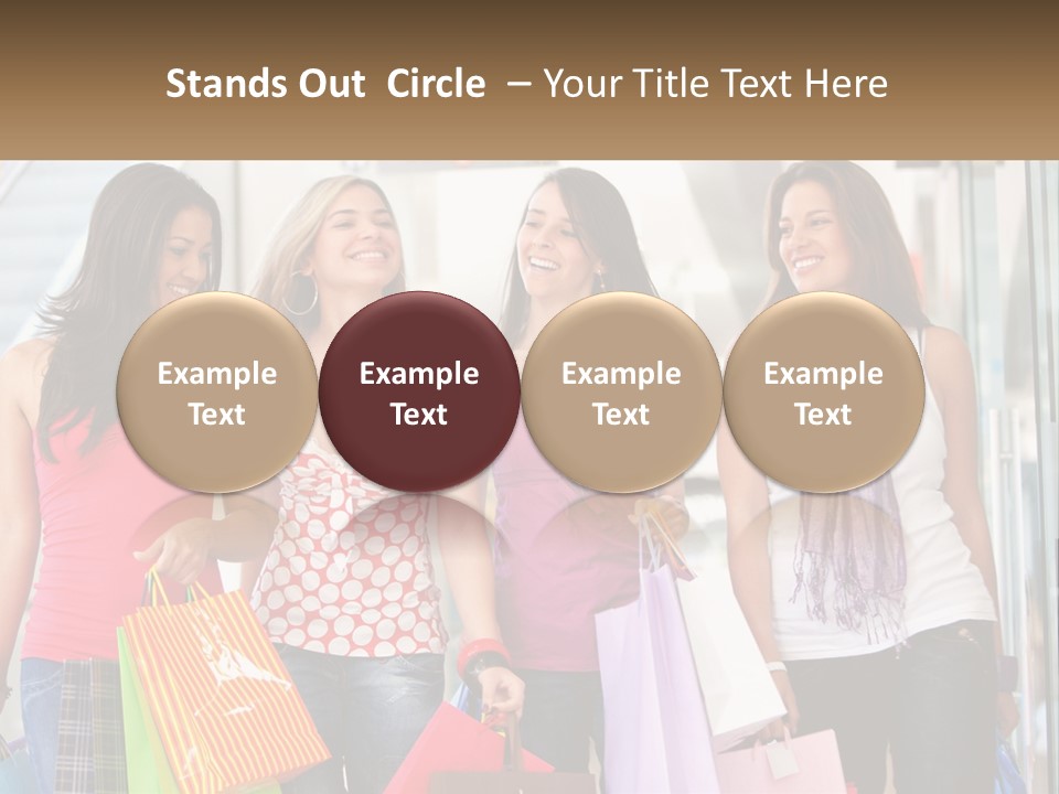 Attractive Friends People PowerPoint Template