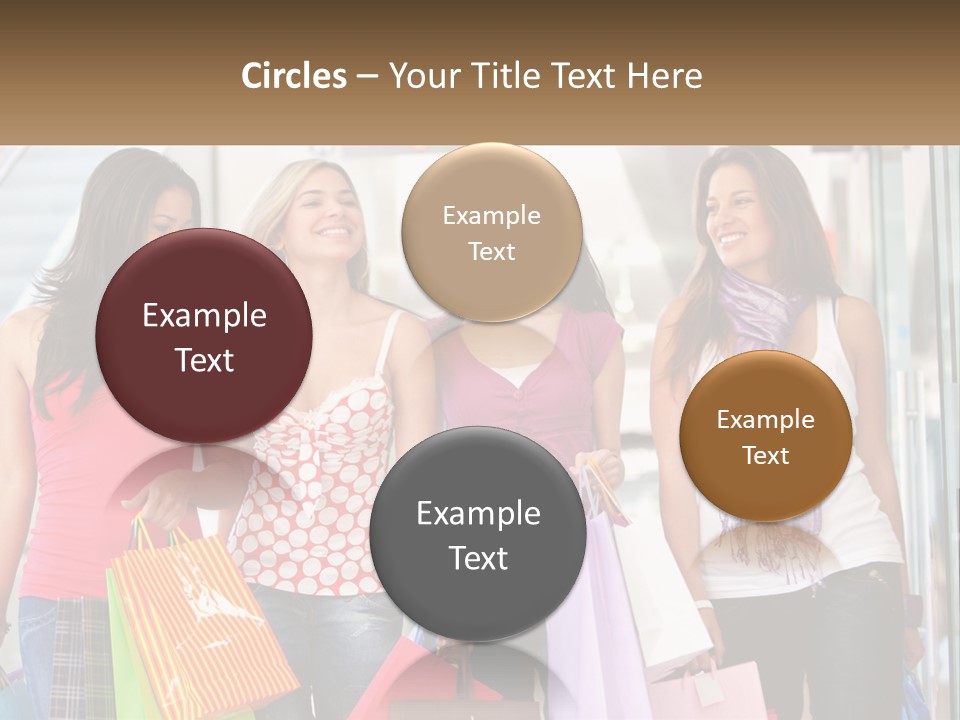 Attractive Friends People PowerPoint Template