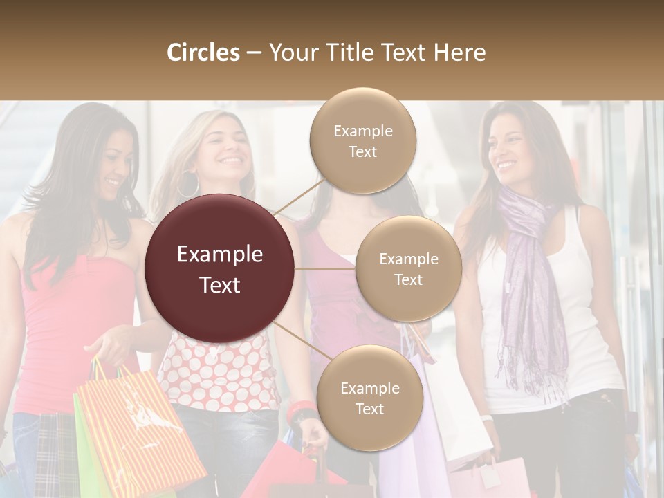 Attractive Friends People PowerPoint Template