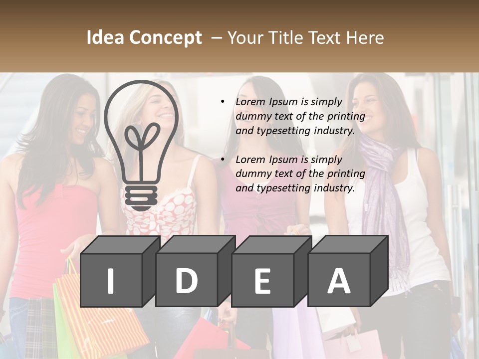 Attractive Friends People PowerPoint Template