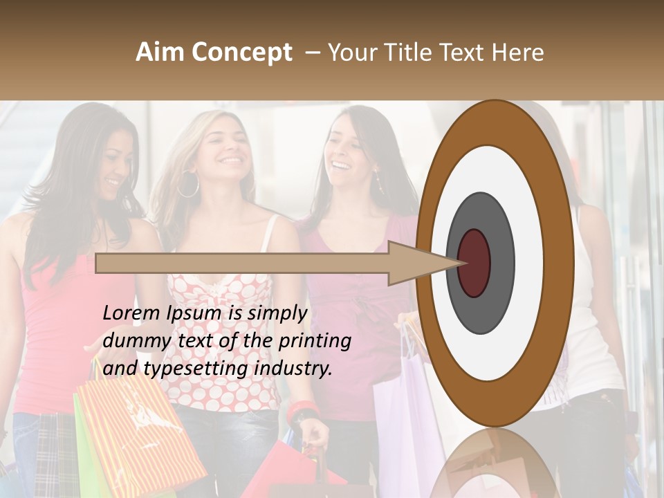 Attractive Friends People PowerPoint Template