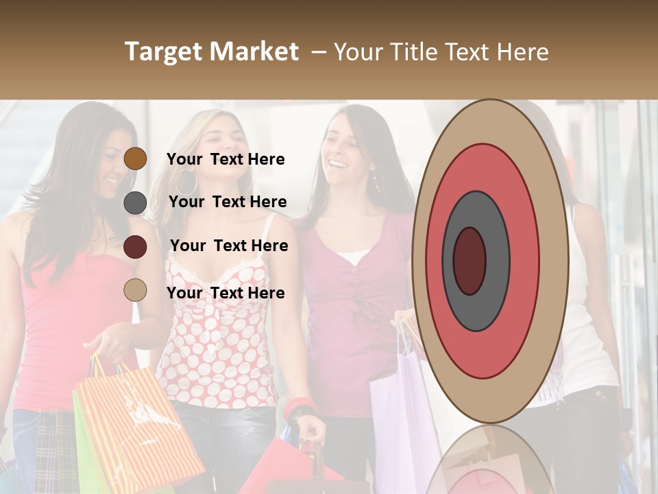 Attractive Friends People PowerPoint Template