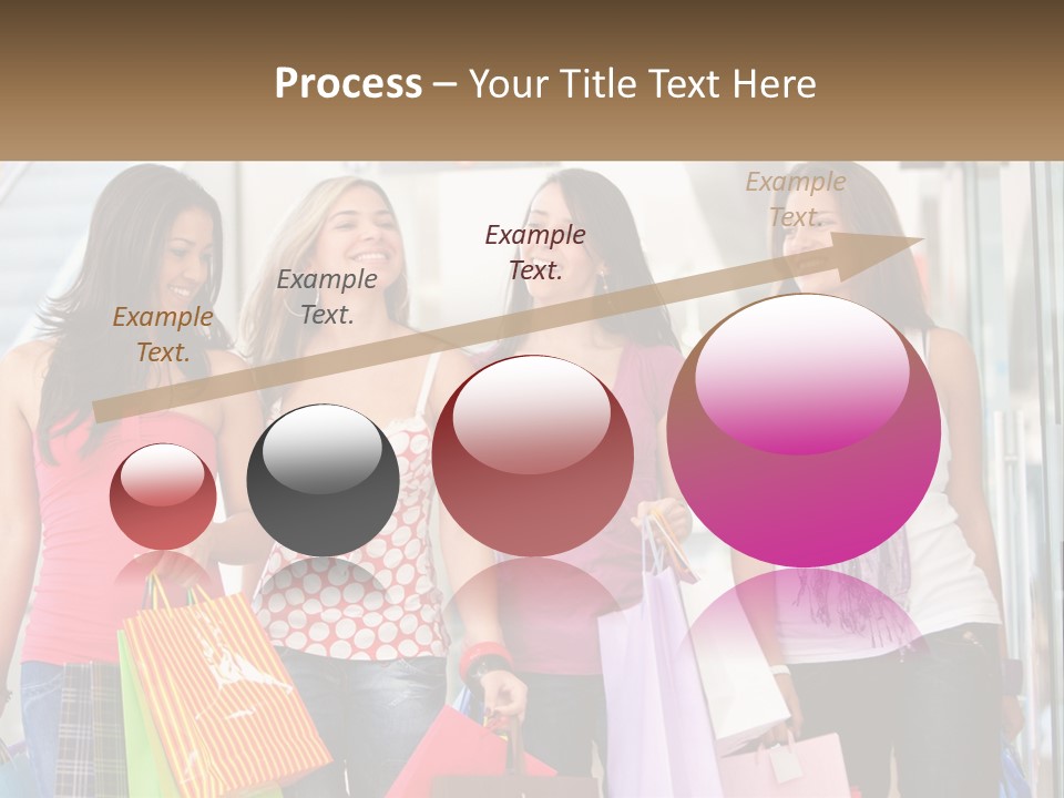 Attractive Friends People PowerPoint Template