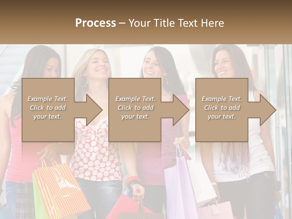 Attractive Friends People PowerPoint Template