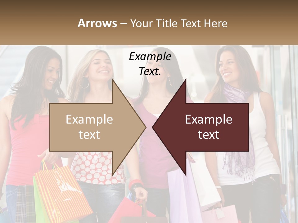 Attractive Friends People PowerPoint Template