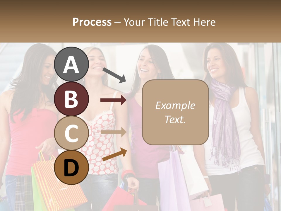 Attractive Friends People PowerPoint Template