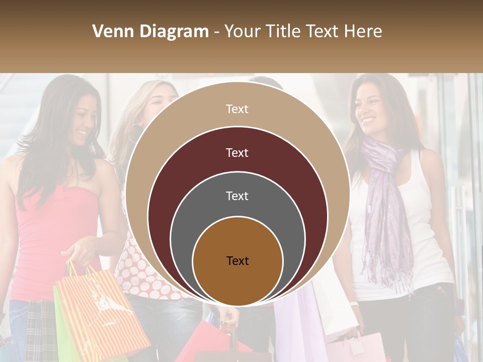 Attractive Friends People PowerPoint Template