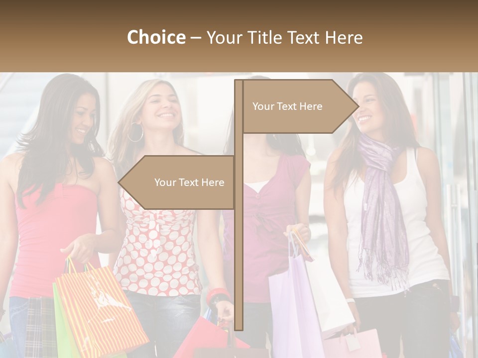 Attractive Friends People PowerPoint Template