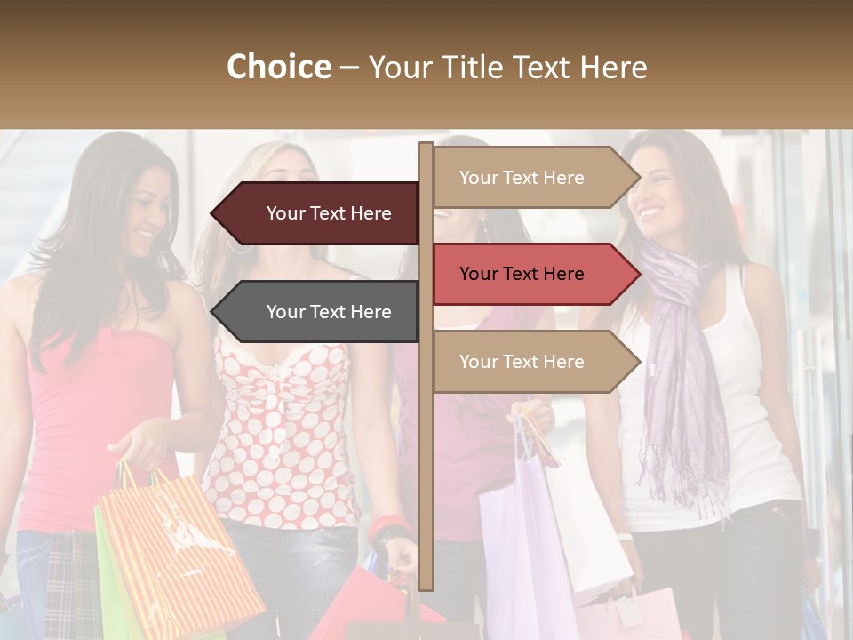 Attractive Friends People PowerPoint Template