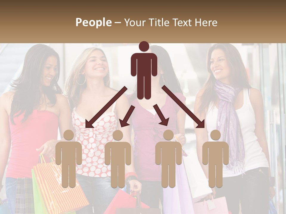 Attractive Friends People PowerPoint Template