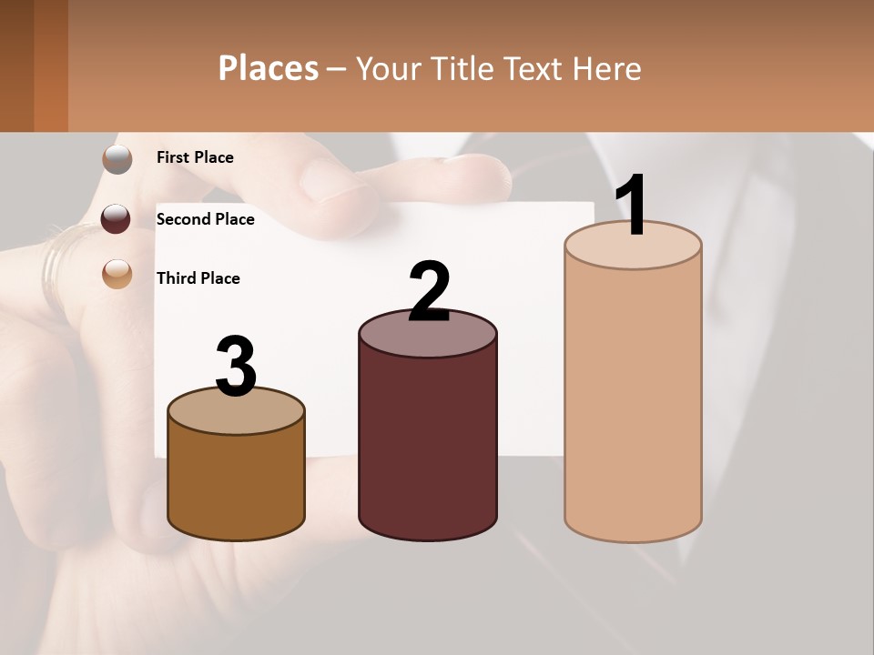 Chief Hand Communication PowerPoint Template