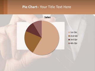 Chief Hand Communication PowerPoint Template