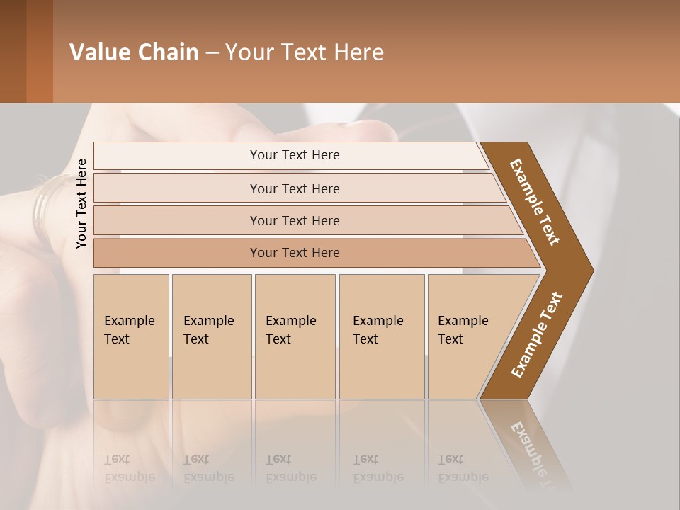 Chief Hand Communication PowerPoint Template