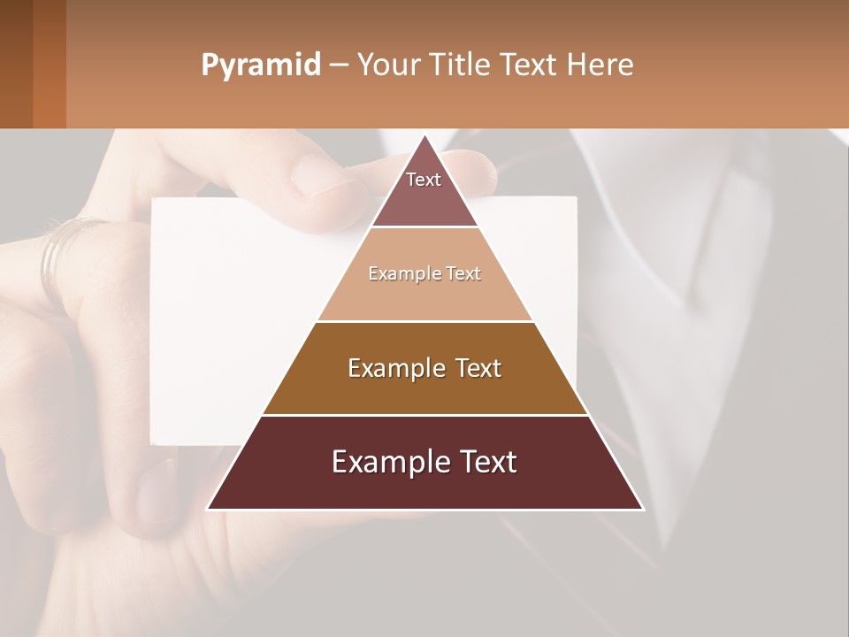 Chief Hand Communication PowerPoint Template