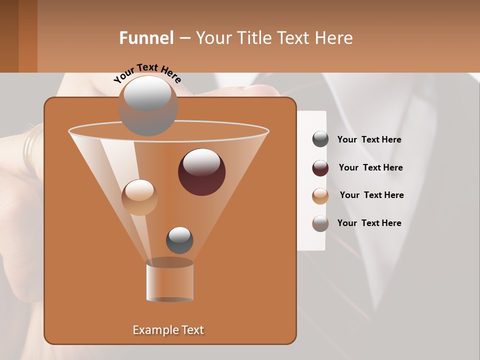Chief Hand Communication PowerPoint Template