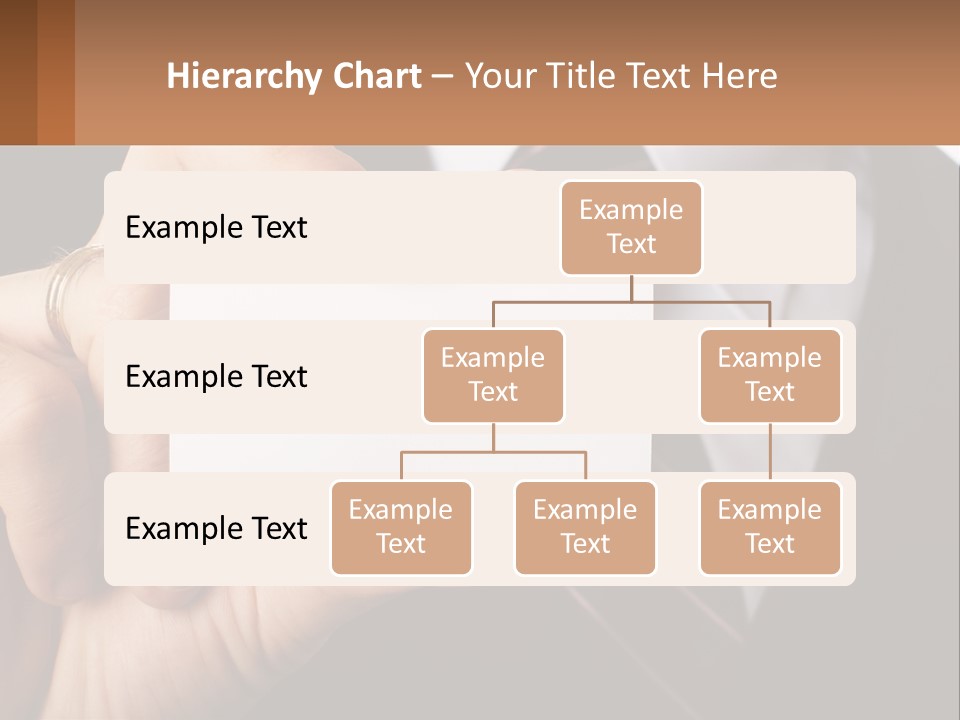 Chief Hand Communication PowerPoint Template