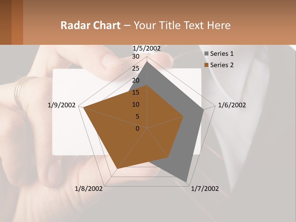 Chief Hand Communication PowerPoint Template