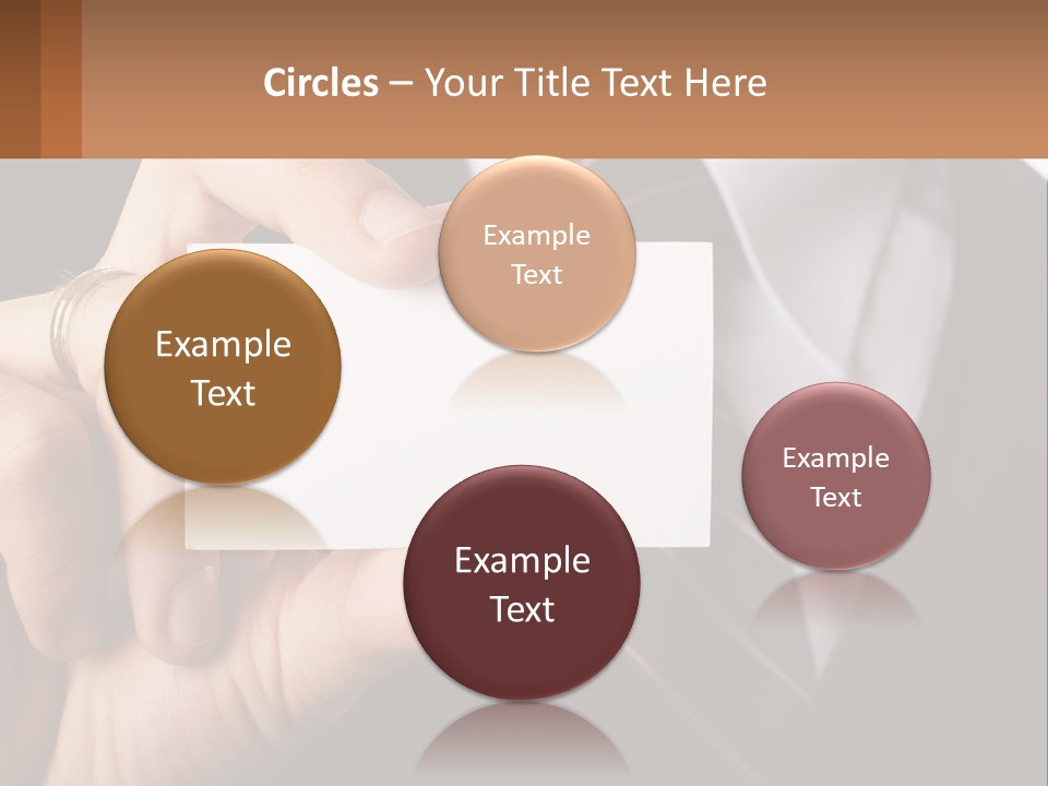 Chief Hand Communication PowerPoint Template