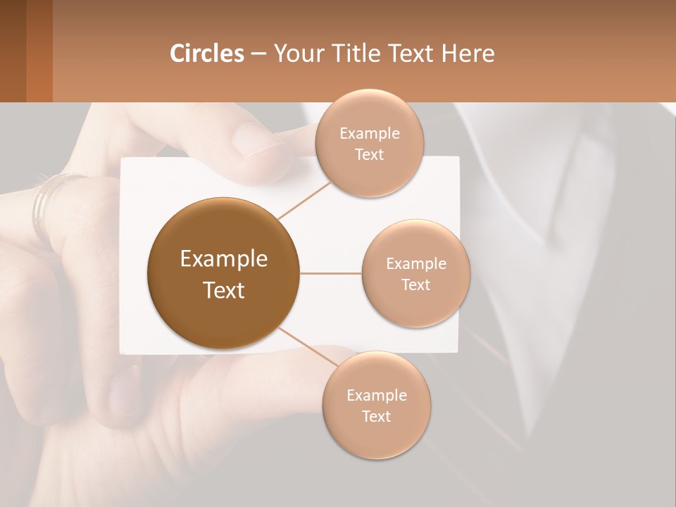 Chief Hand Communication PowerPoint Template