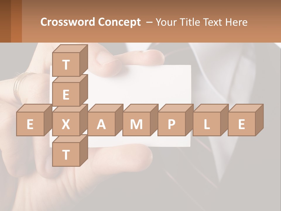 Chief Hand Communication PowerPoint Template