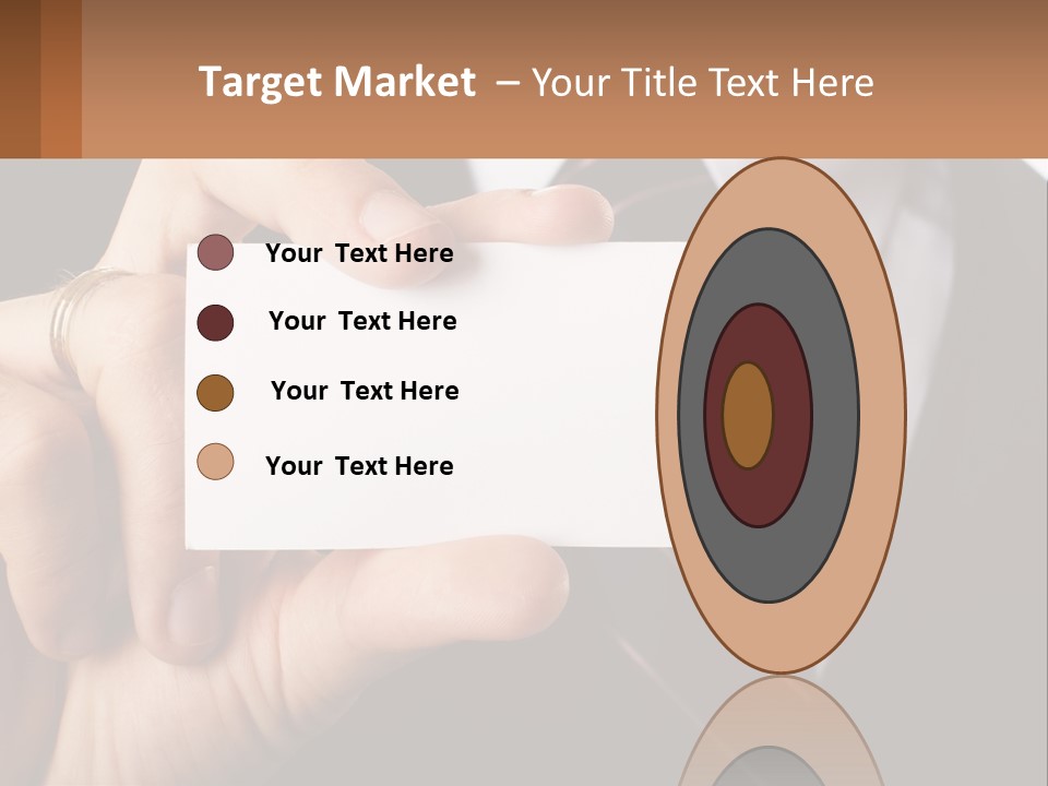 Chief Hand Communication PowerPoint Template