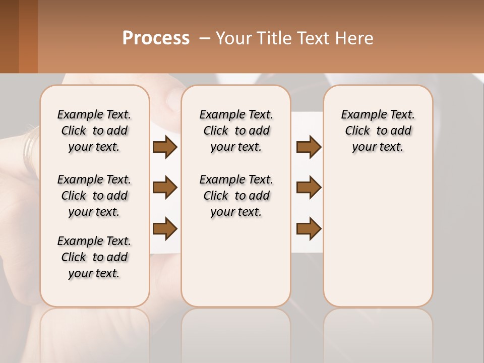 Chief Hand Communication PowerPoint Template