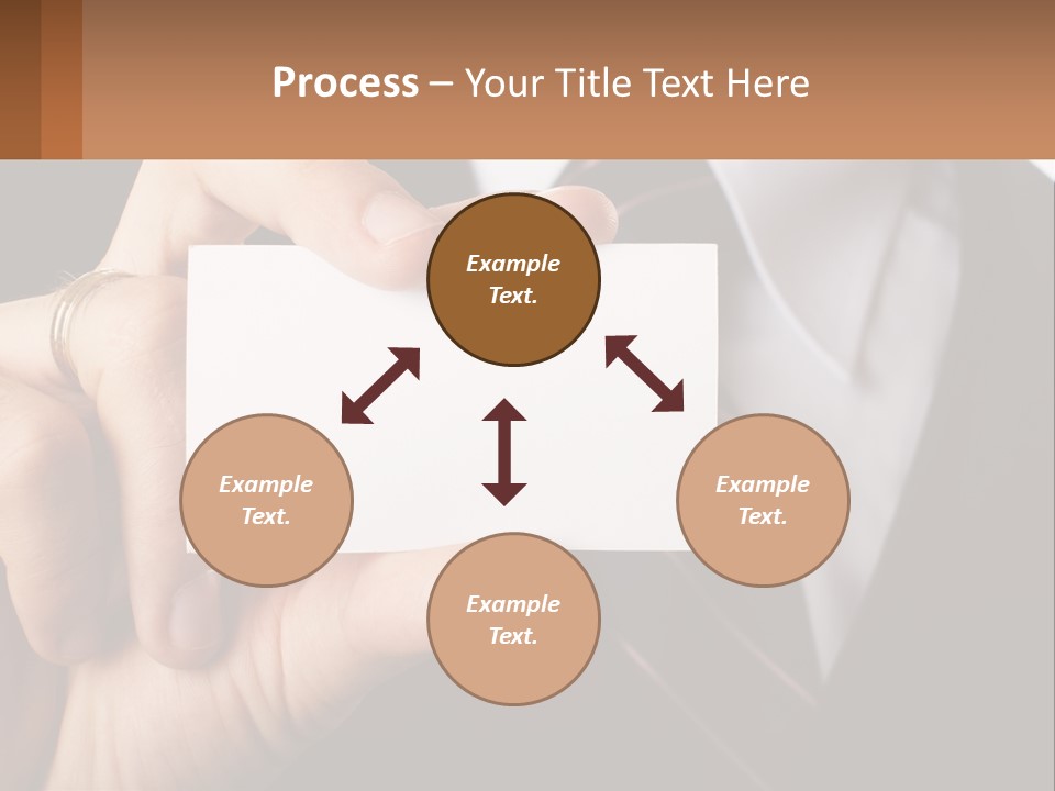 Chief Hand Communication PowerPoint Template