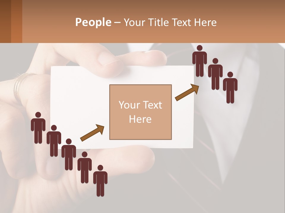 Chief Hand Communication PowerPoint Template