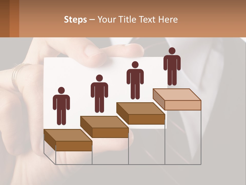 Chief Hand Communication PowerPoint Template