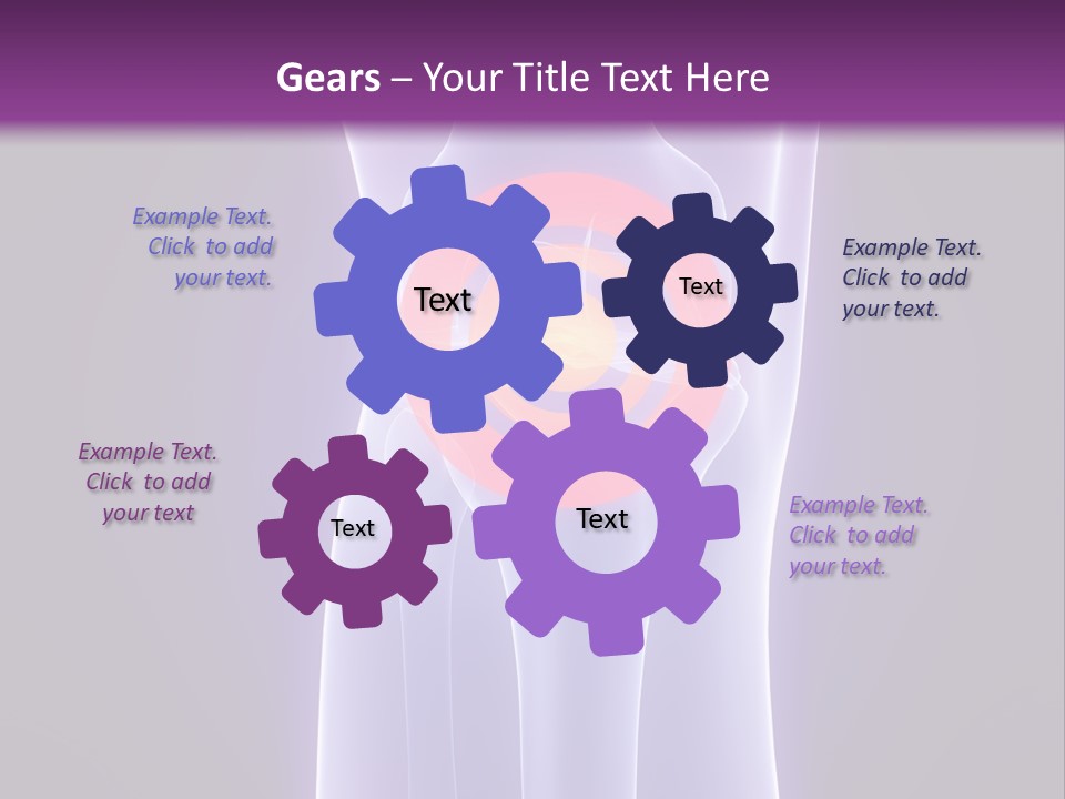 Medical Arthritis Anatomy PowerPoint Template
