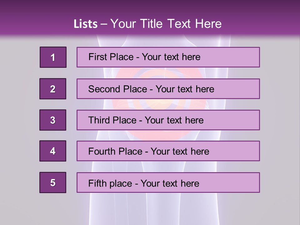 Medical Arthritis Anatomy PowerPoint Template