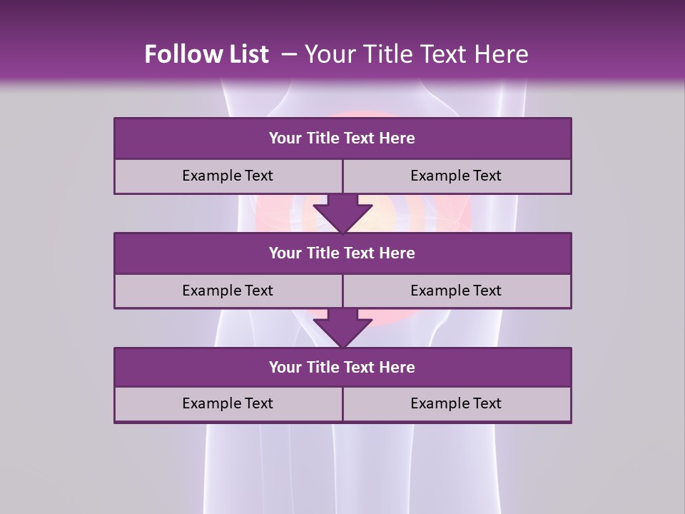 Medical Arthritis Anatomy PowerPoint Template