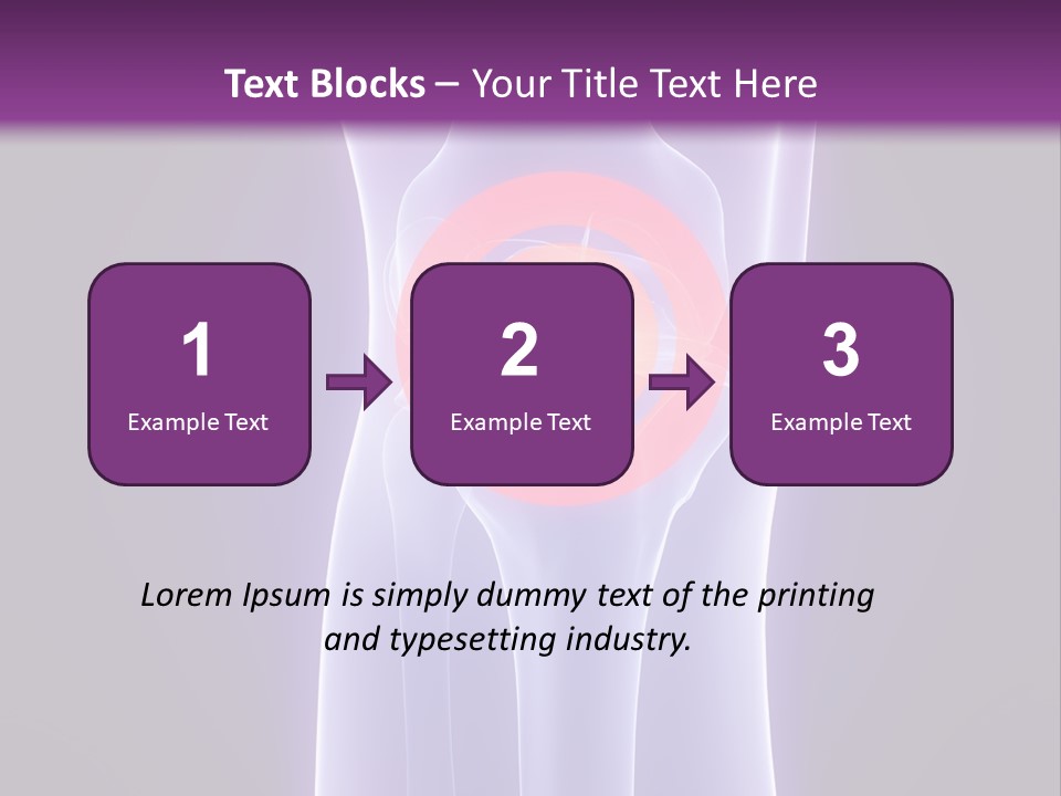 Medical Arthritis Anatomy PowerPoint Template