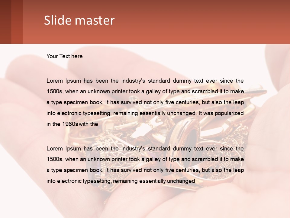 Box Collar Beautiful PowerPoint Template