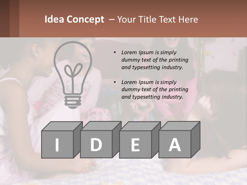 Laughter Friends Funny PowerPoint Template