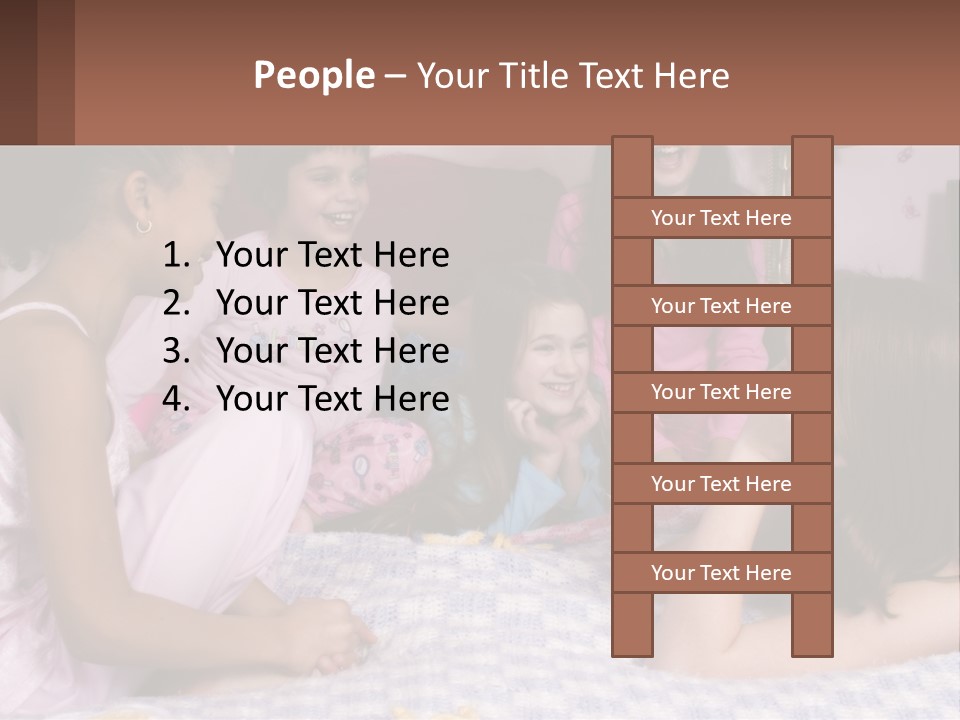 Laughter Friends Funny PowerPoint Template