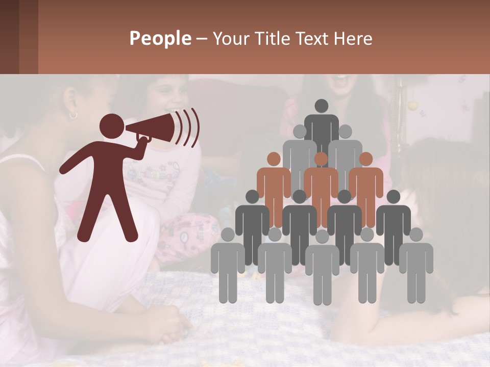 Laughter Friends Funny PowerPoint Template