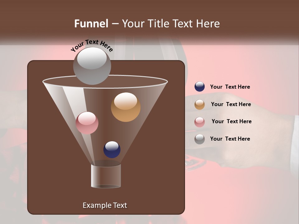 Heart Floral Red PowerPoint Template