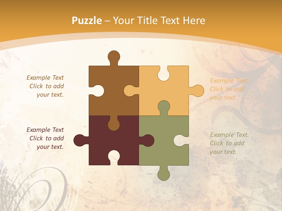 Flourishes Funky Funk PowerPoint Template