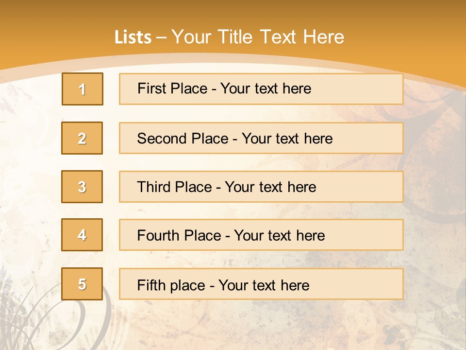 Flourishes Funky Funk PowerPoint Template