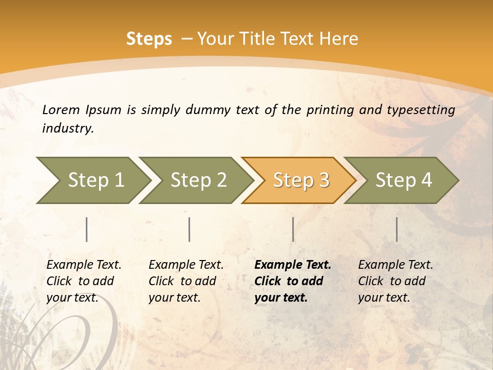 Flourishes Funky Funk PowerPoint Template