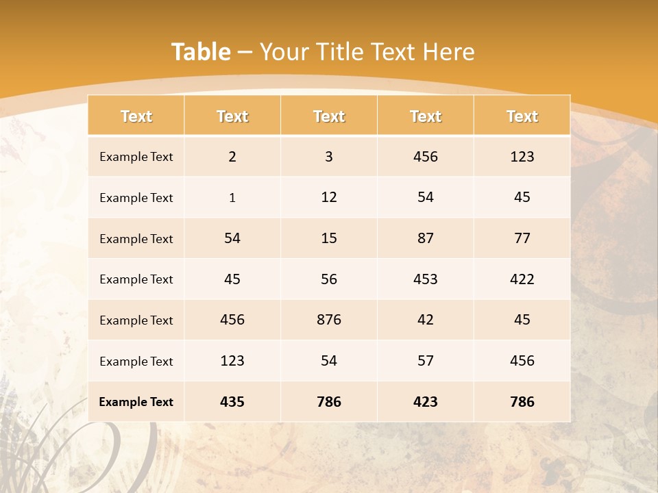 Flourishes Funky Funk PowerPoint Template