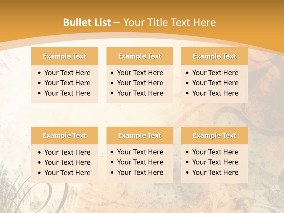 Flourishes Funky Funk PowerPoint Template