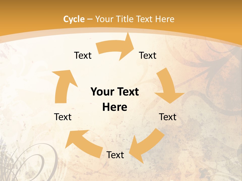 Flourishes Funky Funk PowerPoint Template