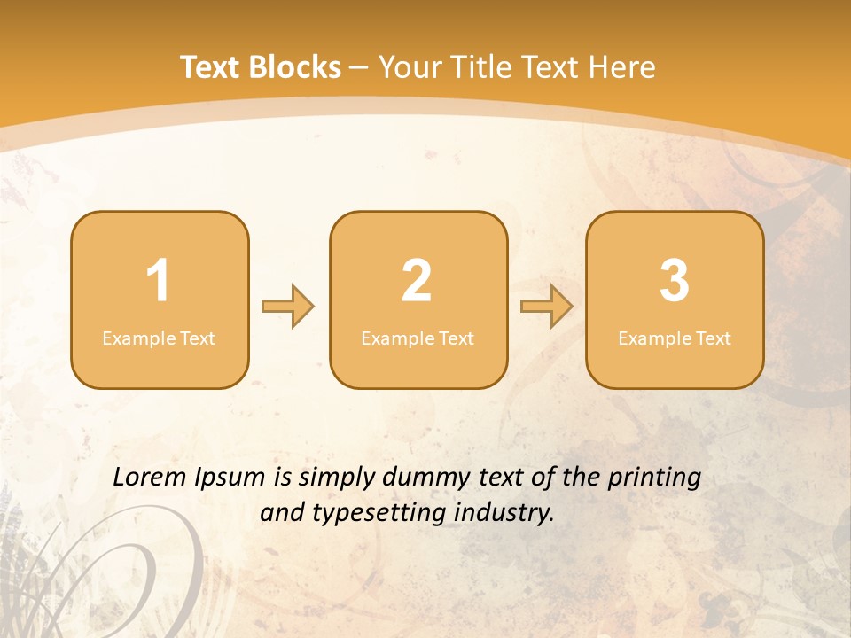 Flourishes Funky Funk PowerPoint Template