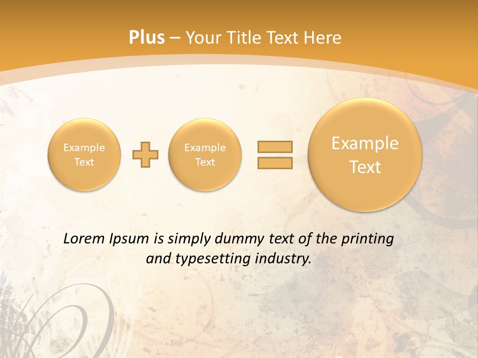 Flourishes Funky Funk PowerPoint Template