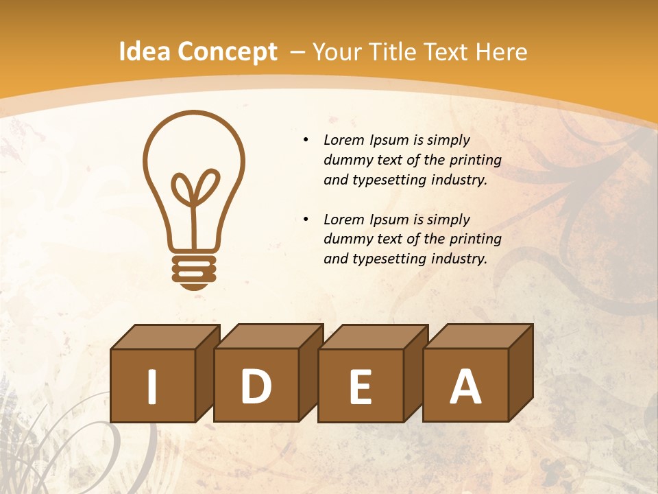 Flourishes Funky Funk PowerPoint Template