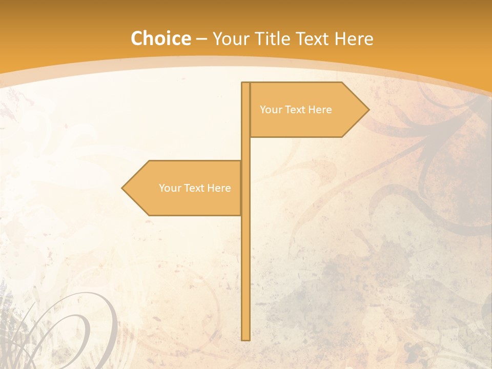 Flourishes Funky Funk PowerPoint Template