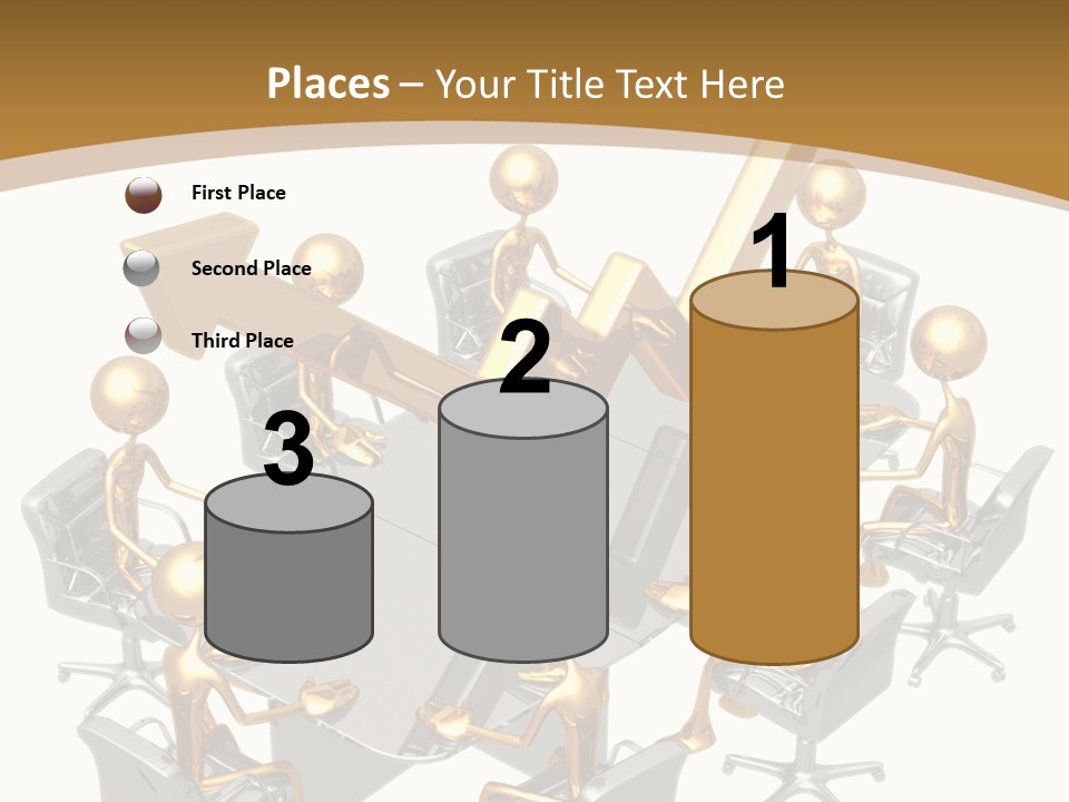 Boardroom Character Illustration PowerPoint Template